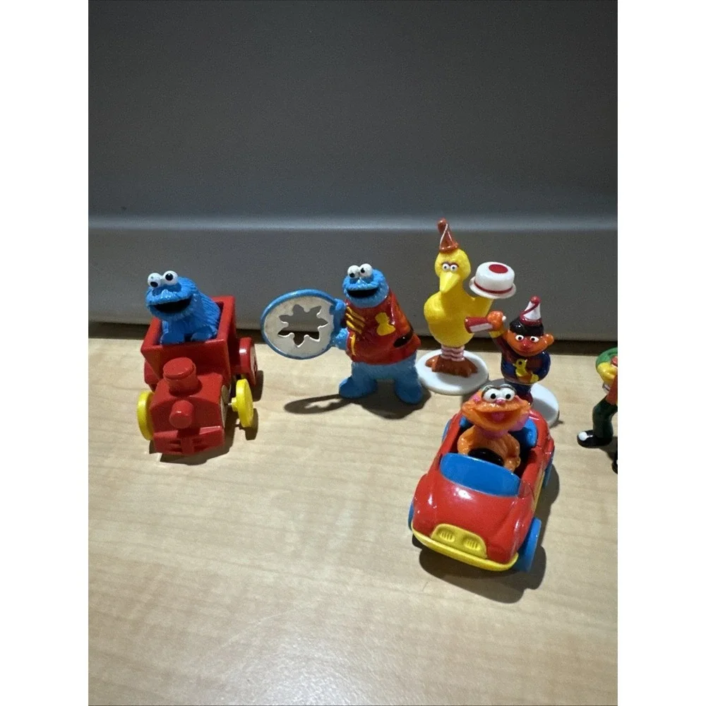 Sesame Street Cake Topper Figures Lot Of 6